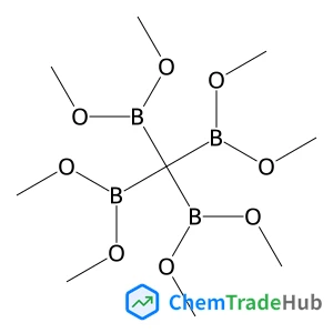 Tetrakis(dimethoxyboryl)methane structure