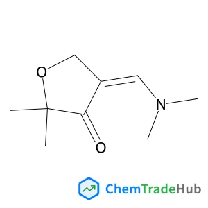 4-[(dimethylamino)methylidene]-2,2-dimethyloxolan-3-one structure