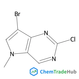 7-Bromo-2-chloro-5-methyl-5H-pyrrolo[3,2-d]pyrimidine