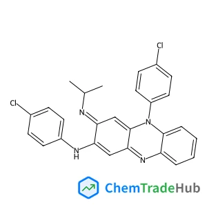 N,5-bis(4-chlorophenyl)-3-[(propan-2-yl)imino]-3,5-dihydrophenazin-2-amine