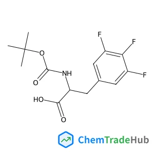 205445-54-1 - 3,4,5-Trifluoro-N-{[(2-methyl-2-propanyl)oxy]carbonyl}phenylalanine