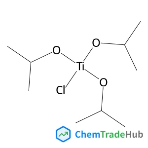 Titanium(4+) chloride 2-propanolate (1:1:3) structure
