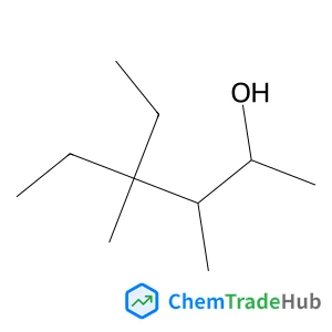 4-Ethyl-3,4-dimethyl-2-hexanol structure