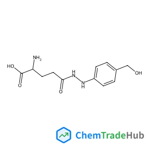 2757-90-6 - (2S)-2-Amino-5-{2-[4-(hydroxymethyl)phenyl]hydrazino}-5-oxopentanoic acid (non-preferred name)