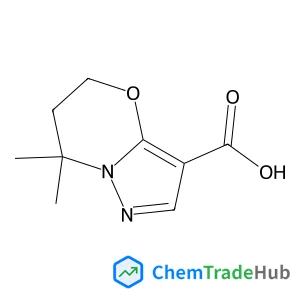 7,7-Dimethyl-6,7-dihydro-5H-pyrazolo[5,1-b][1,3]oxazine-3-carboxylic acid