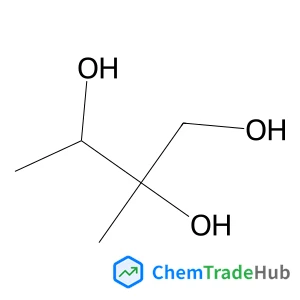2-methylbutane-1,2,3-triol structure