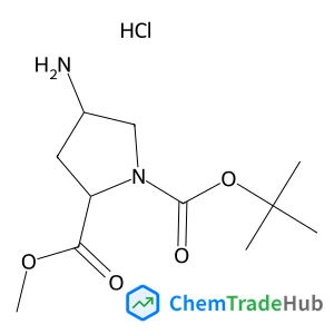 334999-32-5 - N-Boc-反式-4-氨基-L-脯氨酸甲酯盐酸盐