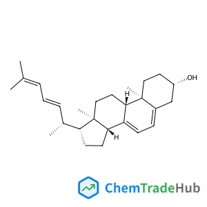 (1R,3aR,7S,9aR,9bS,11aR)-9a,11a-dimethyl-1-[(2R,3E)-6-methylhepta-3,5-dien-2-yl]-1H,2H,3H,3aH,6H,7H,8H,9H,9aH,9bH,10H,11H,11aH-cyclopenta[a]phenanthren-7-ol structure