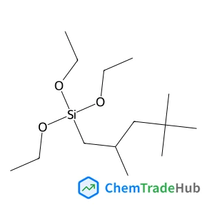 Triethoxy(2,4,4-trimethylpentyl)silane structure