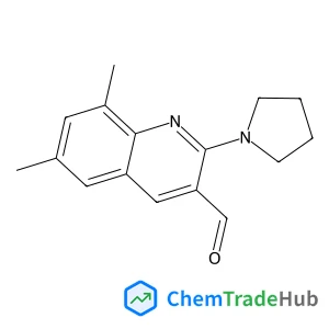 436088-26-5 - 6,8-Dimethyl-2-(1-pyrrolidinyl)-3-quinolinecarbaldehyde