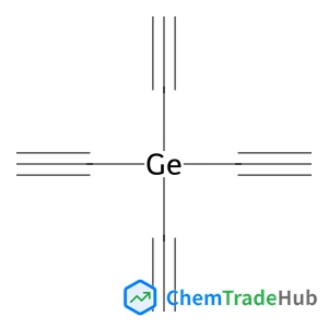 Germane, tetraethynyl- structure