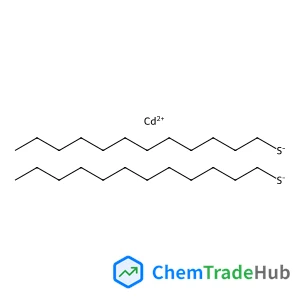 Cadmium di(1-dodecanethiolate) structure