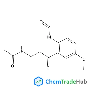 52450-38-1 - N-[3-(2-Formamido-5-methoxyphenyl)-3-oxopropyl]acetamide