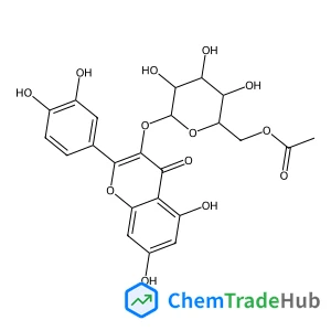 54542-51-7 - 栎精-3-O-Β-D-吡喃葡萄糖基-6''-乙酸盐