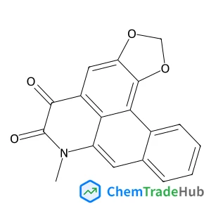55610-01-0 - 7-Methyl-5H-[1,3]benzodioxolo[6,5,4-de]benzo[g]quinoline-5,6(7H)-dione