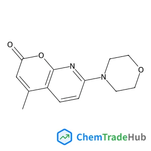 57980-07-1 - 4-Methyl-7-(4-morpholinyl)-2H-pyrano[2,3-b]pyridin-2-one
