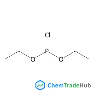 Diethyl phosphorochloridoite structure
