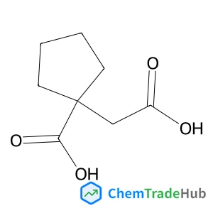1-(carboxymethyl)cyclopentane-1-carboxylic acid 1-(carboxymethyl)cyclopentane-1-carboxylic acid