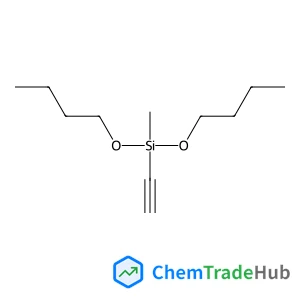 Silane, dibutoxyethynylmethyl- structure