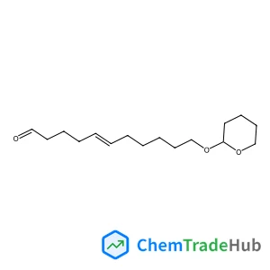 5-Undecenal, 11-[(tetrahydro-2H-pyran-2-yl)oxy]-, (E)- (9CI) structure