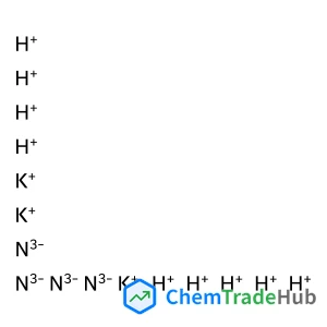 Potassium trihydrogen nitride structure