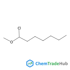 1-Chloro-1-methoxyheptane structure