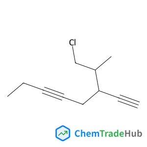 1,5-Octadiyne, 3-(2-chloro-1-methylethyl)- structure