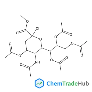 67670-69-3 - Methyl (2R,4S,5R,6R)-5-acetamido-4-acetoxy-2-chloro-6-[(1S,2R)-1,2,3-triacetoxypropyl]tetrahydro-2H-pyran-2-carboxylate