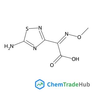 (2Z)-(5-Amino-1,2,4-thiadiazol-3-yl)(methoxyimino)acetic acid