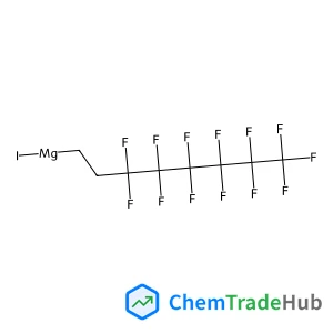 Magnesium, iodo(3,3,4,4,5,5,6,6,7,7,8,8,8-tridecafluorooctyl)- structure