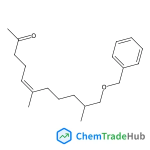 5-Undecen-2-one, 6,10-dimethyl-11-(phenylmethoxy)-, (Z)- (9CI) structure