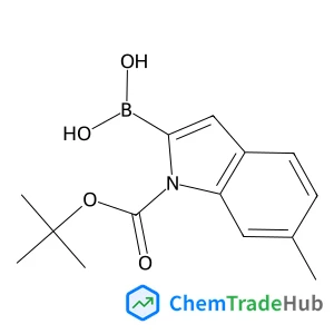 1-BOC-6-methylindole-2-boronic acid 1-BOC-6-methylindole-2-boronic acid