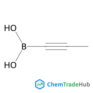 1-Propyn-1-ylboronic acid structure