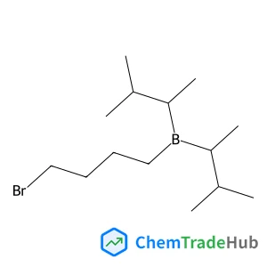 Borane, (4-bromobutyl)bis(1,2-dimethylpropyl)- structure
