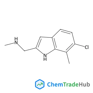 883529-93-9 - [(6-Chloro-7-methyl-1H-indol-2-yl)-methyl]methylamine