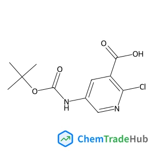 885277-14-5 - 5-Tert-butoxycarbonylamino-2-chloro-nicotinic acid