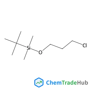 tert-Butyl(3-chloropropoxy)dimethylsilane structure