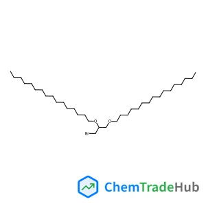 Hexadecane, 1-[3-bromo-2-(hexadecyloxy)propoxy]- structure