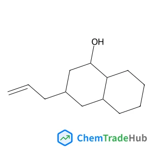 3-Allyldecahydro-1-naphthalenol structure