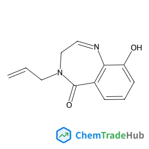 4-Allyl-9-hydroxy-3,4-dihydro-5H-1,4-benzodiazepin-5-one structure