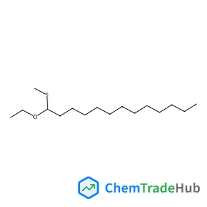 Tridecane, 1-ethoxy-1-(methylthio)- structure