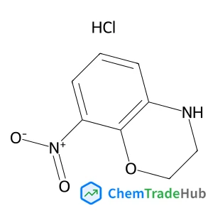 8-Nitro-3,4-dihydro-2H-1,4-benzoxazine hydrochloride (1:1)