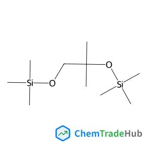 3,6-Dioxa-2,7-disilaoctane, 2,2,4,4,7,7-hexamethyl- structure